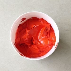 SC-4500 Screen Printing Kain katun Stamp Ink Fluorescent Merah Disesuaikan