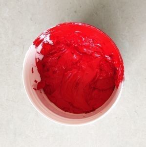 SC-5210 Crimson Red Silkscreen Fabric Ink Congave Convex Silicone