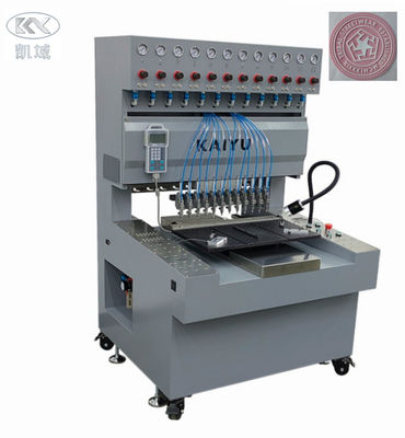 Harga yang bagus Silikon Karet Kunci Mesin Membuat PVC Dispenser 12 Warna on line