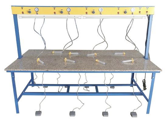 Harga yang bagus 220V 60HZ lem Dispensing Table PVC Label Membuat Mesin on line