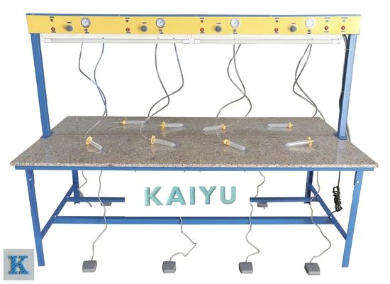 Harga yang bagus Pneumatic Silicone Glue Dispensing Table Mesin Embossing Industri on line