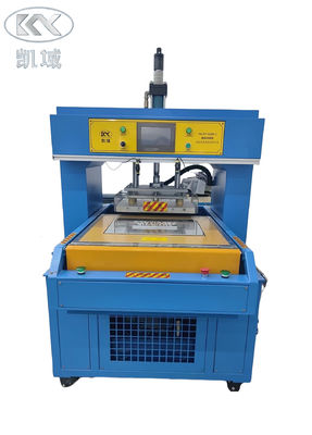 Harga yang bagus Linen Spandex 3D Fabric Embossing Machine Press Untuk Pakaian on line