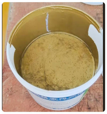 SC-402 Tinta Kain Silkscreen Emas Konkaf Konveksi Silikon untuk Pencetak Label Semi Otomatis