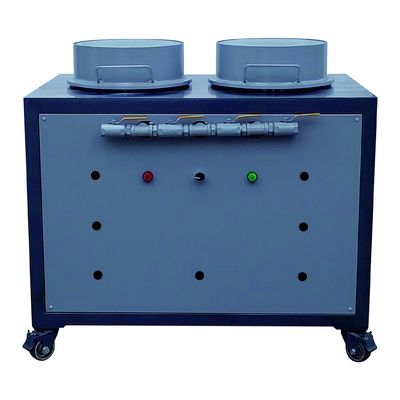 Harga yang bagus Kabinet Vakum Kepala Ganda Lanjutan Untuk Produksi Label Silikon Mesin Dispensing PVC Kebisingan Rendah on line