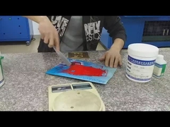 980KG Semi Automatic Silicone Fabric Embossing Machine Disesuaikan