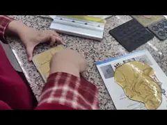 Mesin Embossing 3D untuk Kain 380V